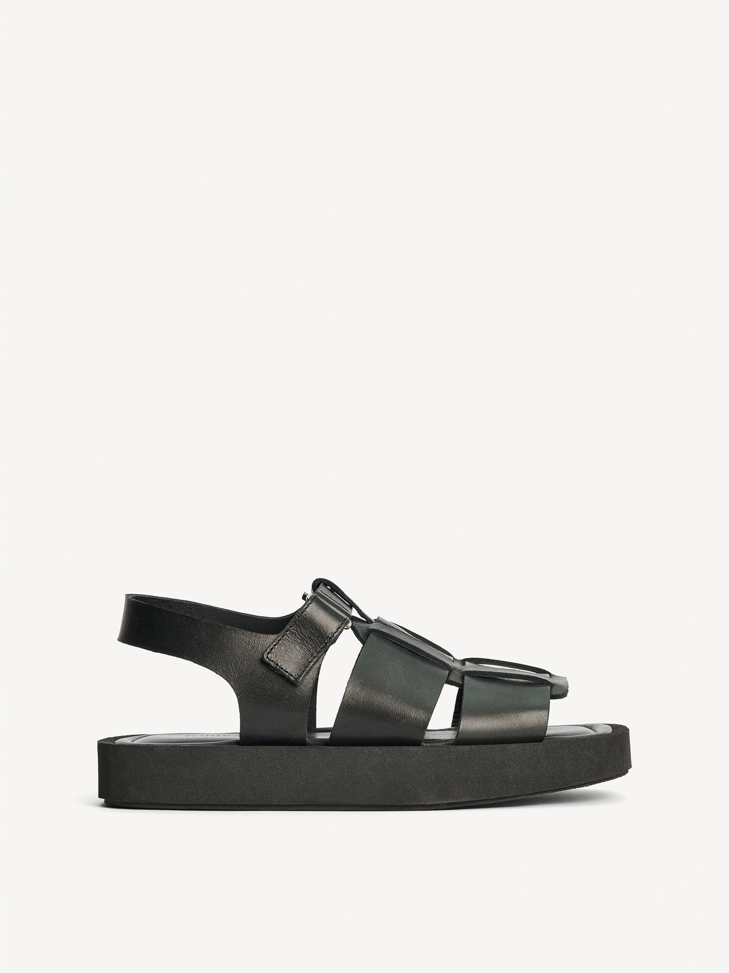 By Malene Birger Kleva Leather Sandals Skor Svarta | SE_BB65405