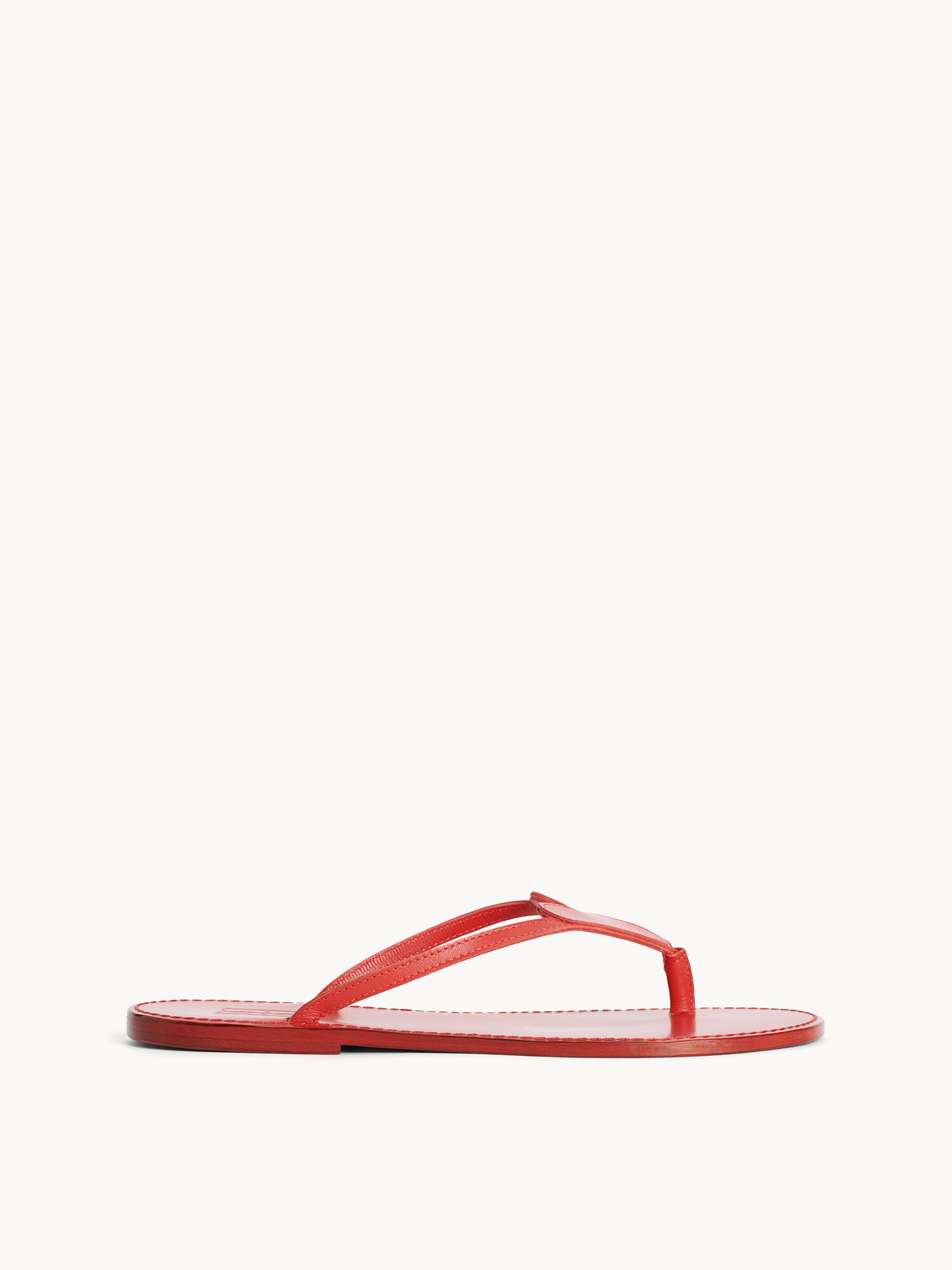 By Malene Birger Ladina Leather Sandals Skor Röda | SE_BB88473