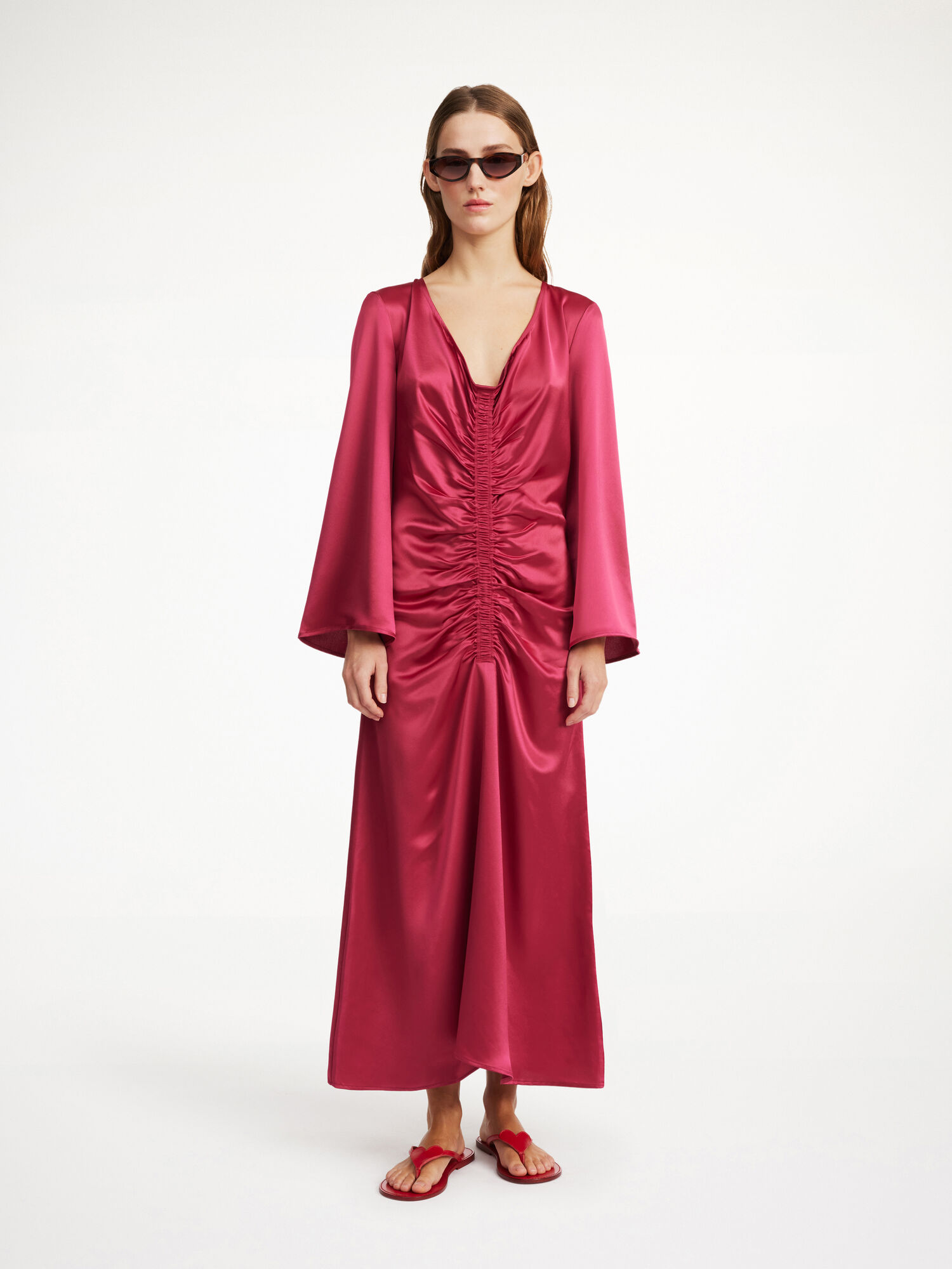 By Malene Birger Lavende Maxi Klänning Wild berries | SE_BB49662