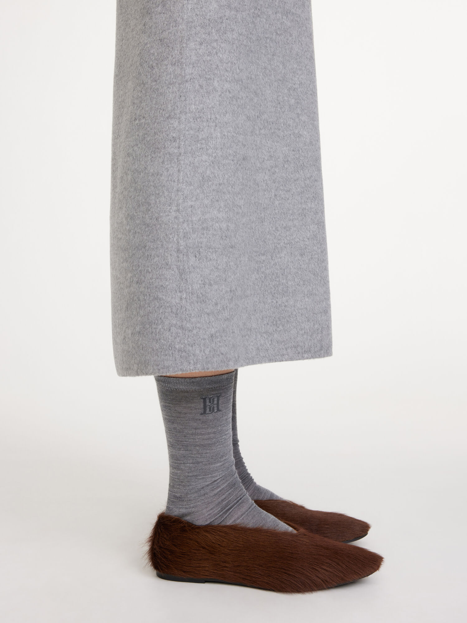 By Malene Birger Leiann Socks Andra Tillbehör Grå | SE_BB36219