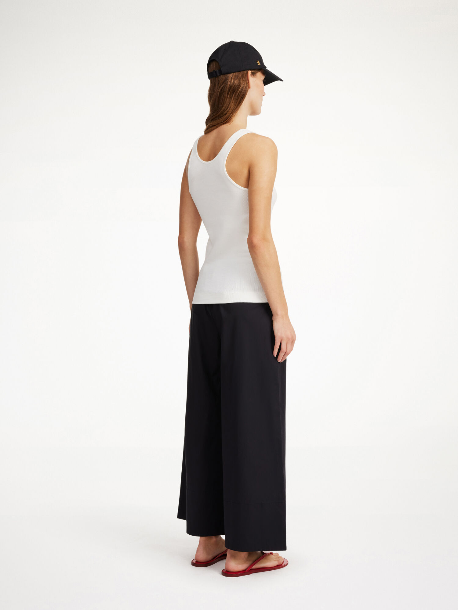 By Malene Birger Luisa High-waisted Långbyxor Svarta | SE_BB70563