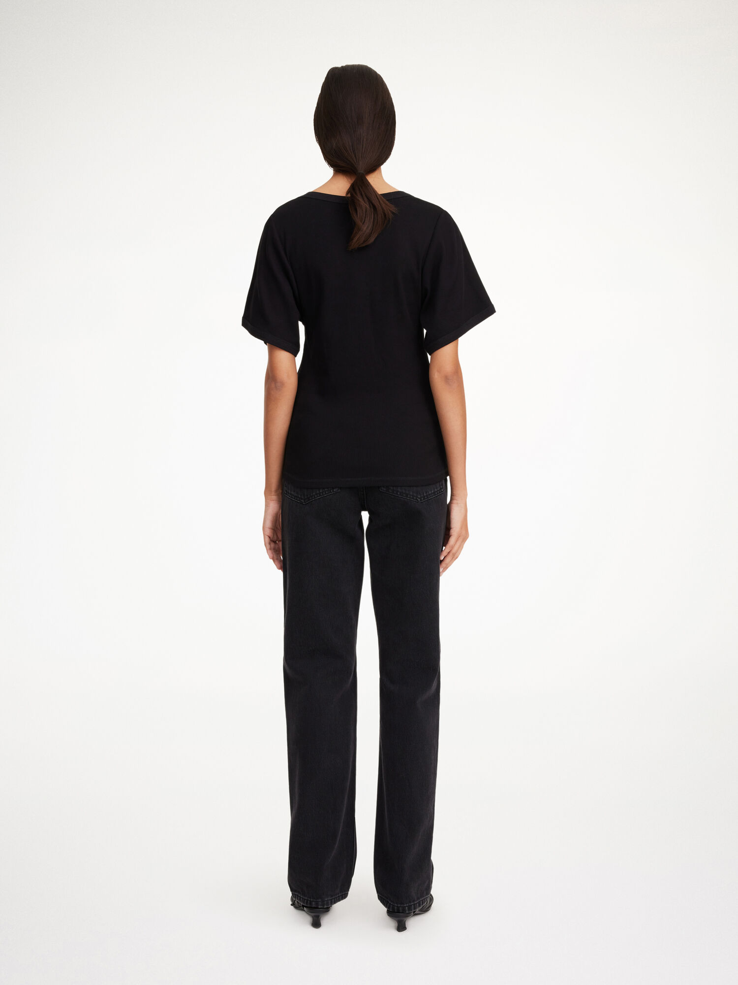 By Malene Birger Lunai T-shirt Blast Svarta | SE_BB44203