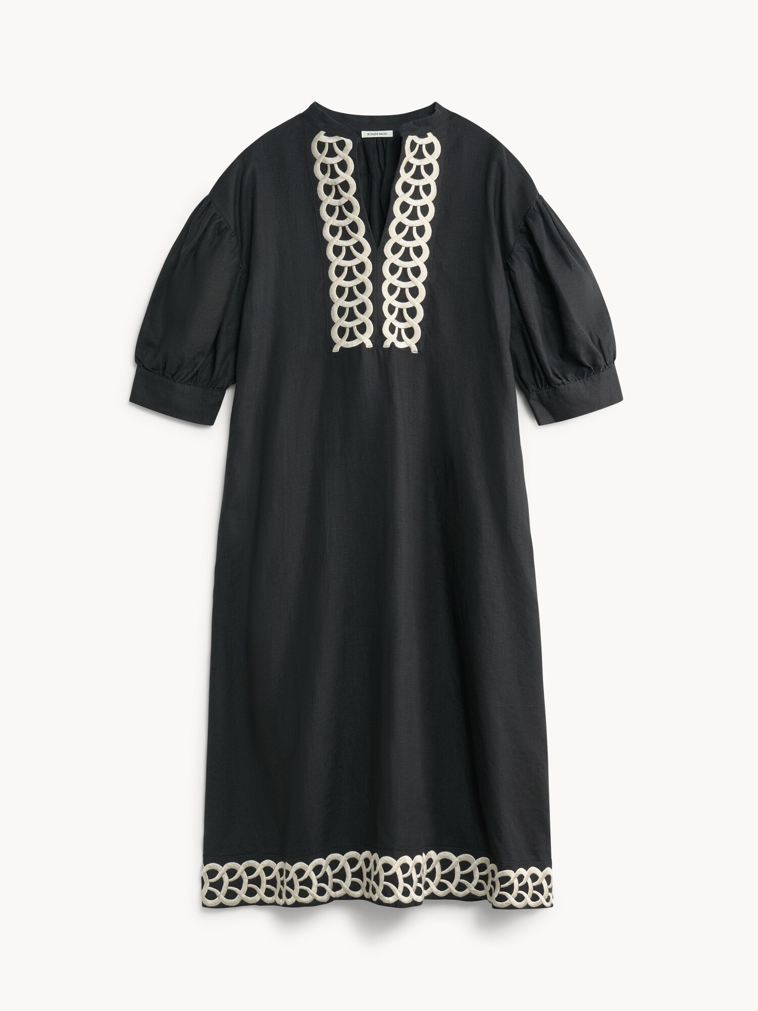 By Malene Birger Lydea Linen Maxi Klänning Svarta | SE_BB68871