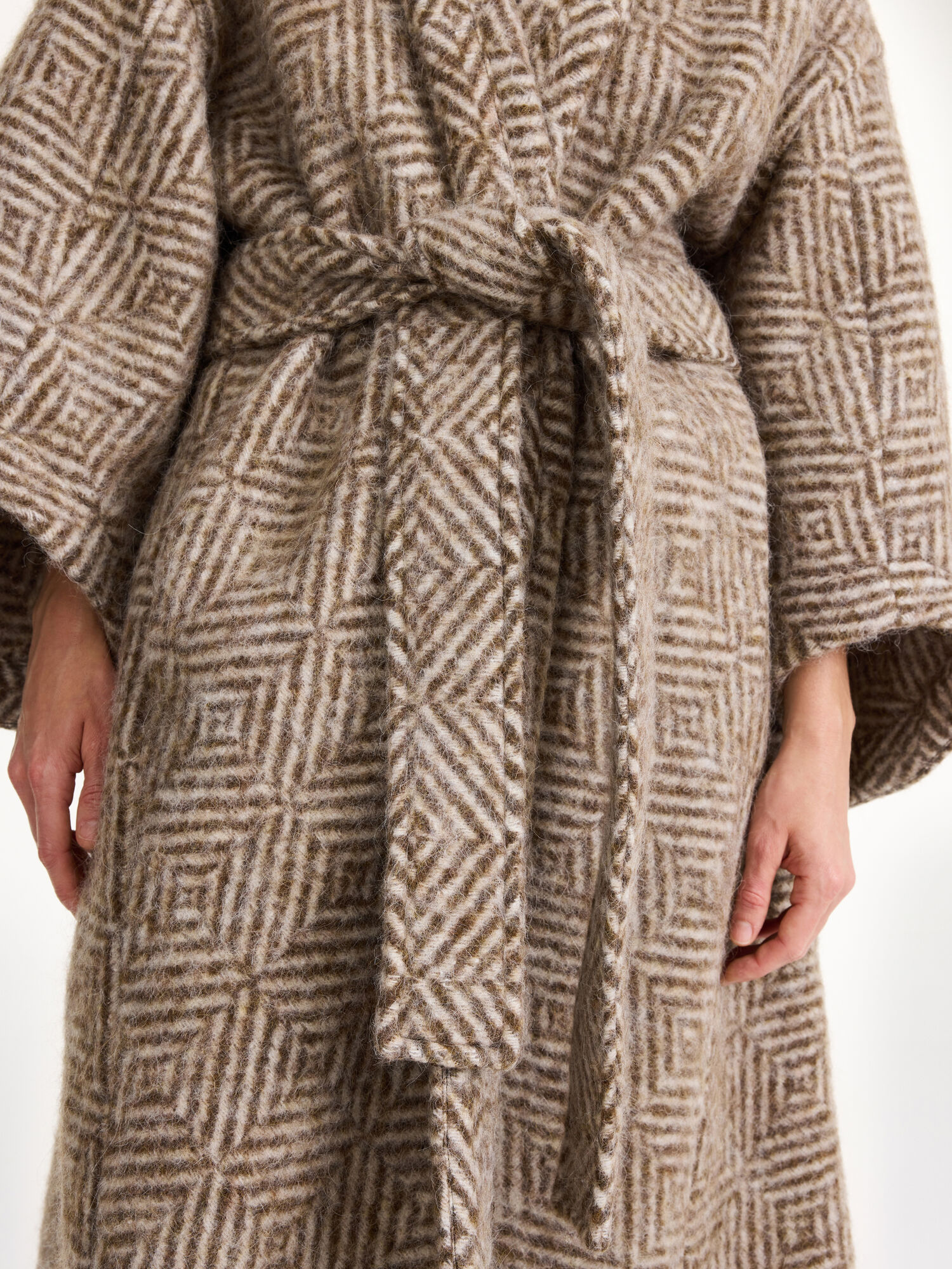 By Malene Birger Mangia Wool-blend Jackor Shitake | SE_BB40014