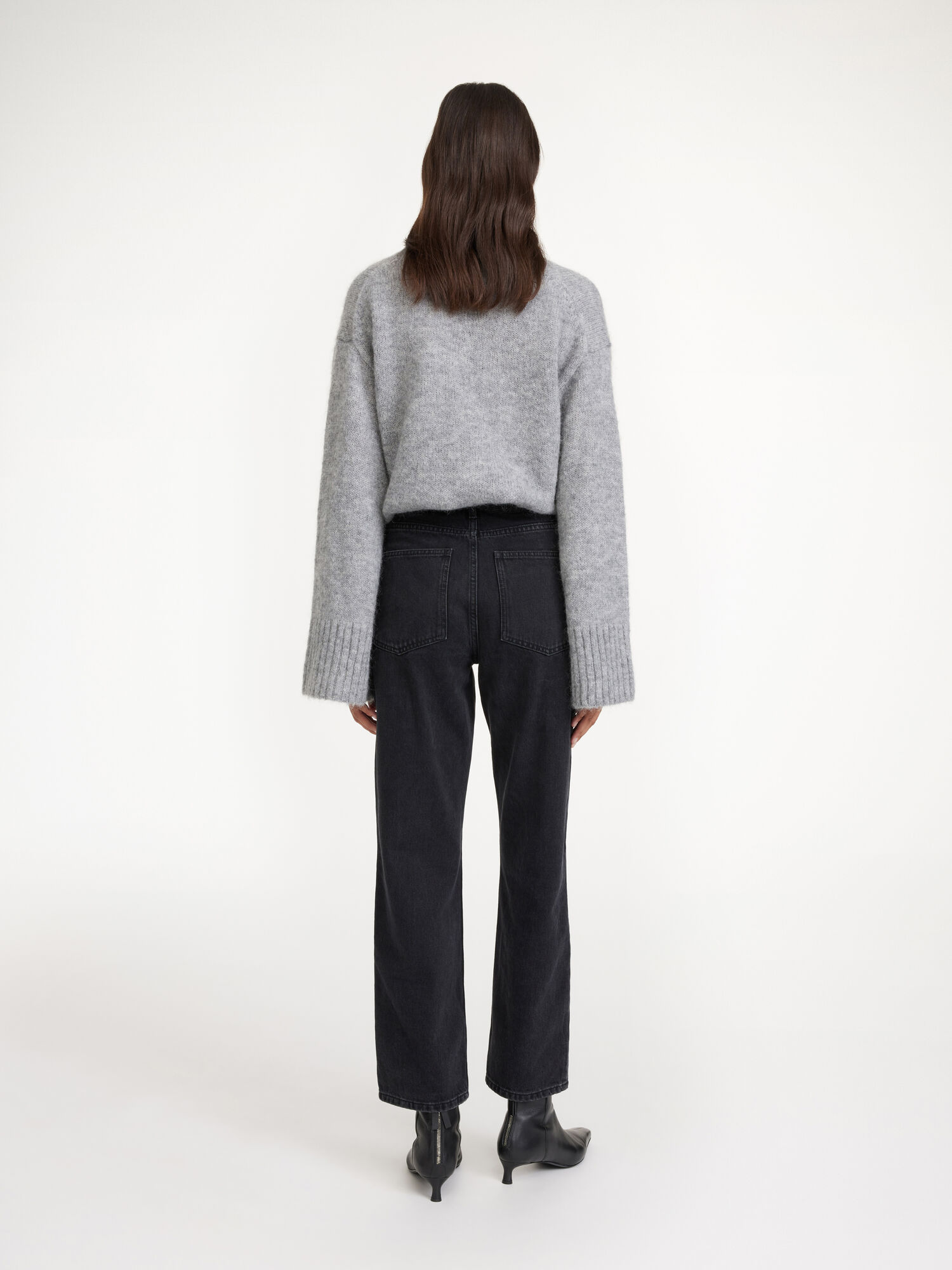 By Malene Birger Milium Organic Cotton Långbyxor Svarta | SE_BB35837