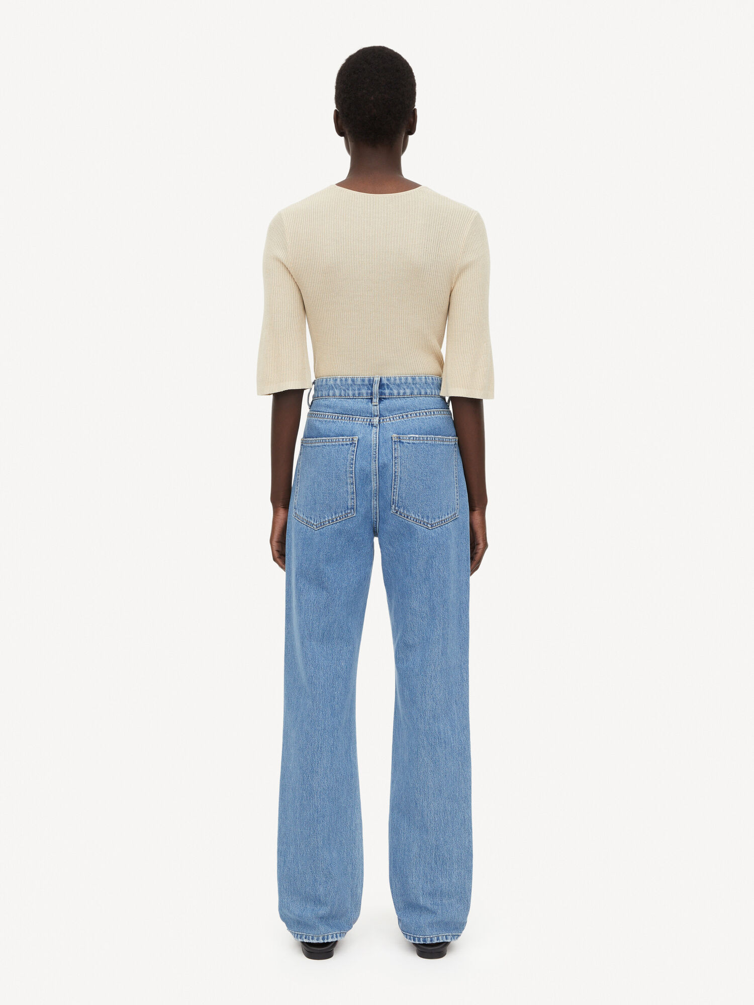 By Malene Birger Miliumlo Organic Cotton Jeans Blå | SE_BB74171