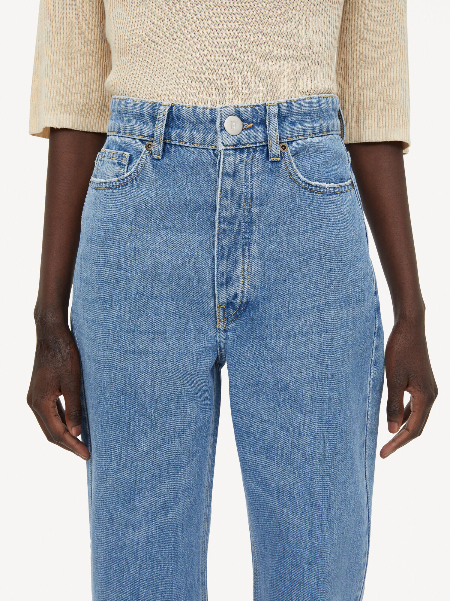 By Malene Birger Miliumlo Organic Cotton Jeans Blå | SE_BB74171