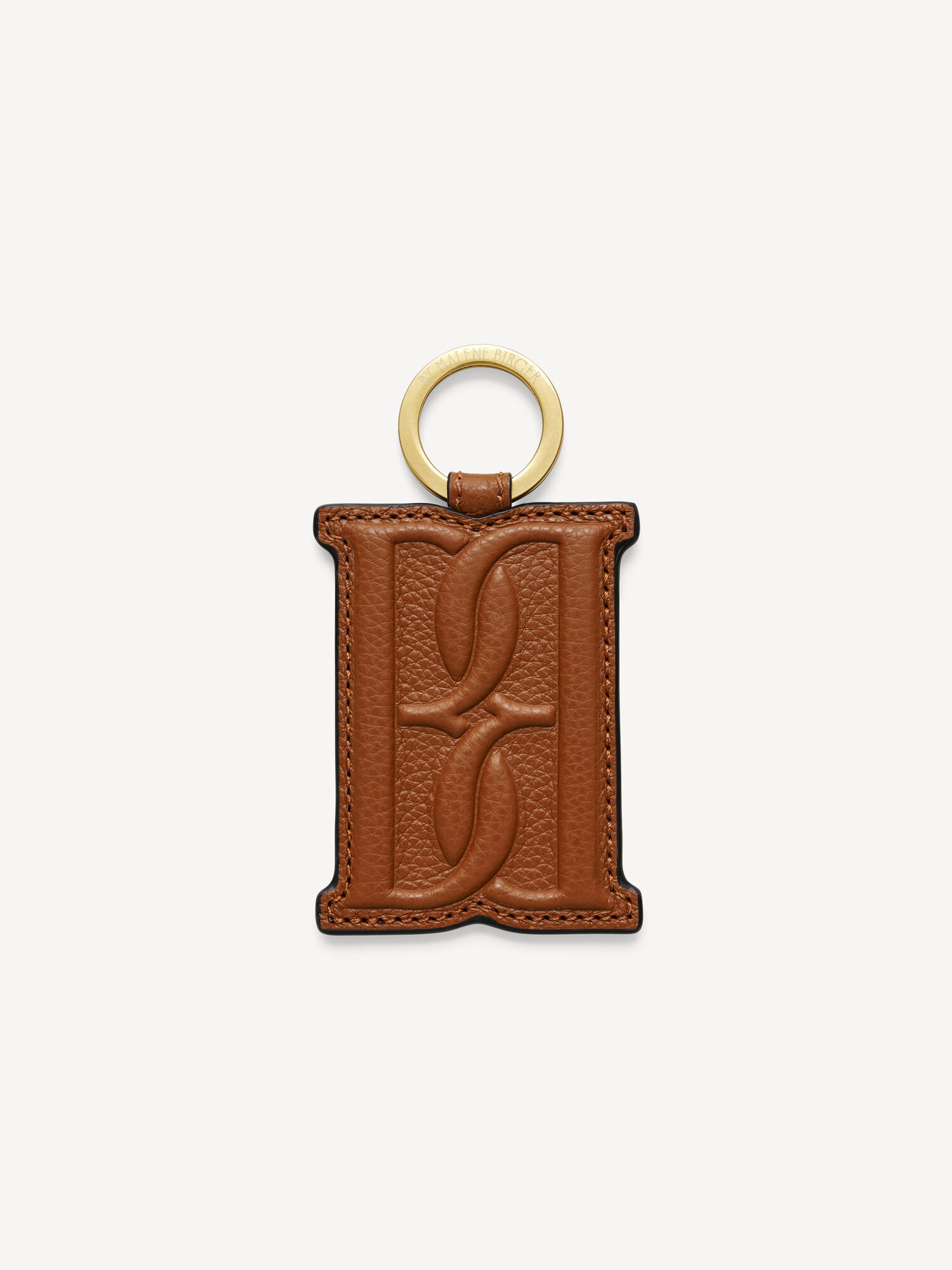 By Malene Birger Monno Leather Keychain Andra Tillbehör Tannin | SE_BB77365