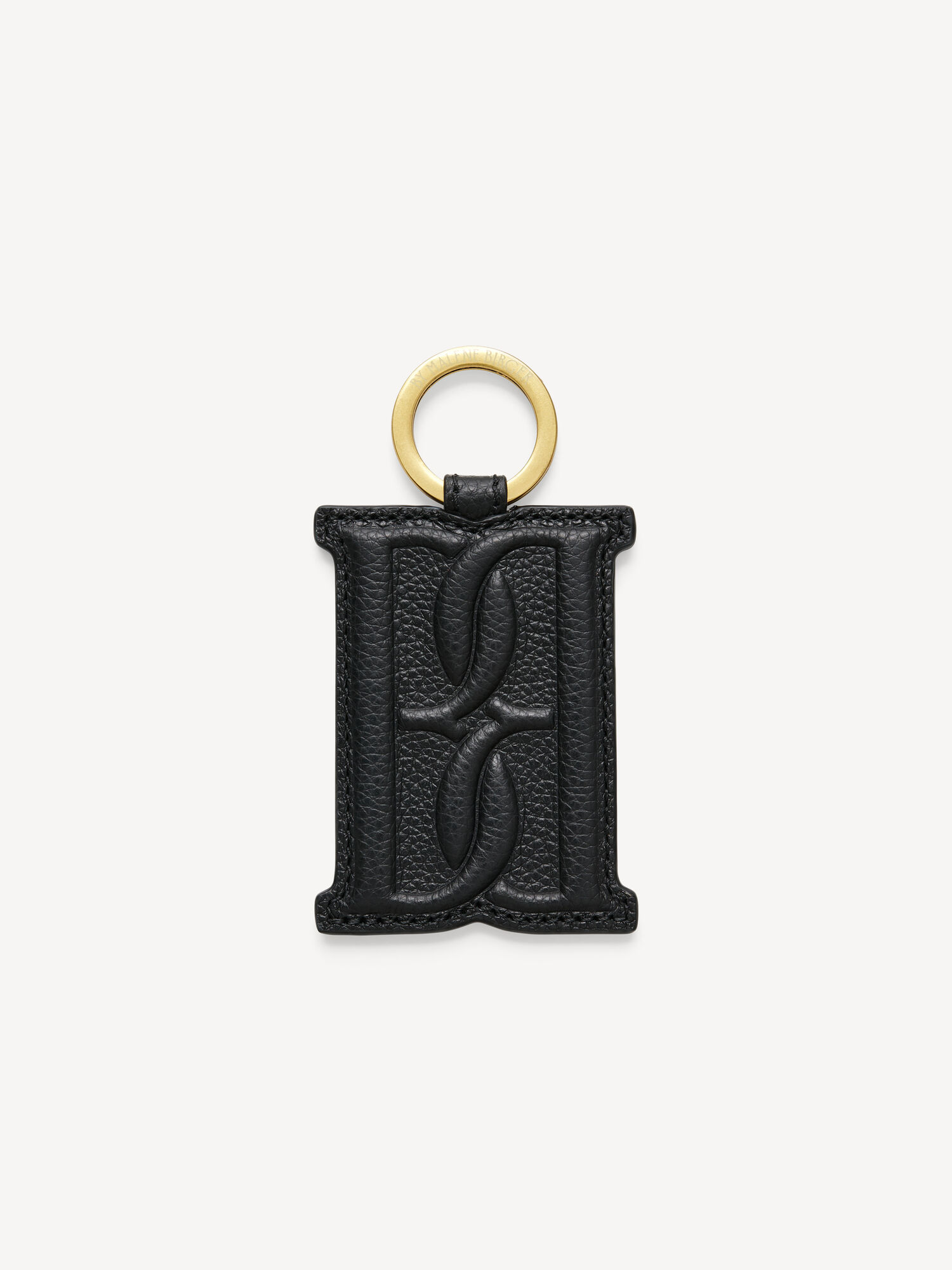 By Malene Birger Monno Leather Keychain Andra Tillbehör Svarta | SE_BB88072