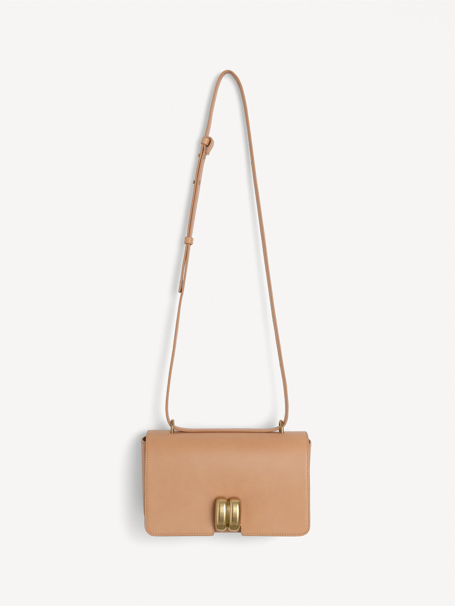 By Malene Birger Noval Leather Shoulder Väskor Tan | SE_BB60641