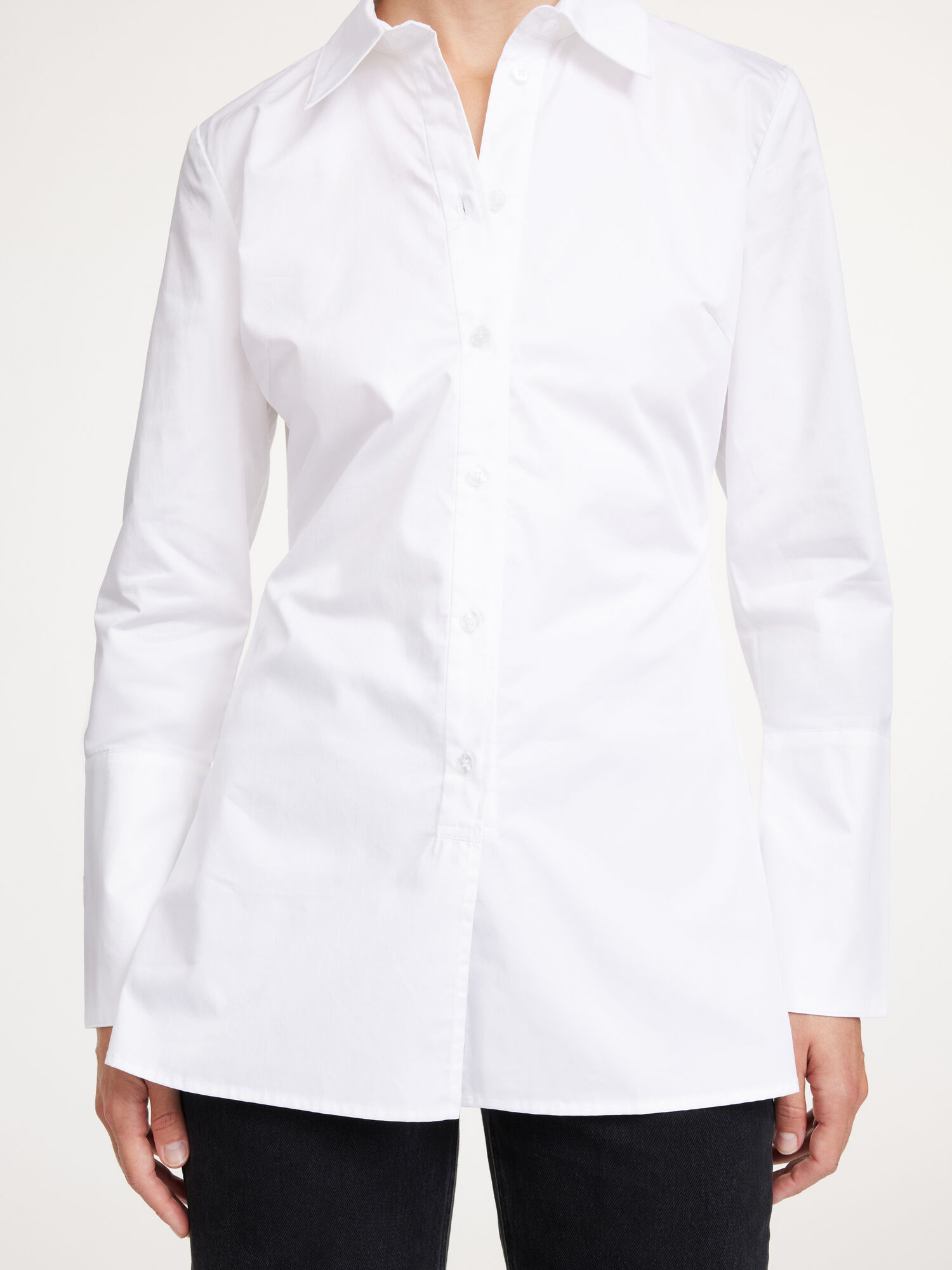 By Malene Birger Padano Organic Cotton Skjorta Vita | SE_BB89959