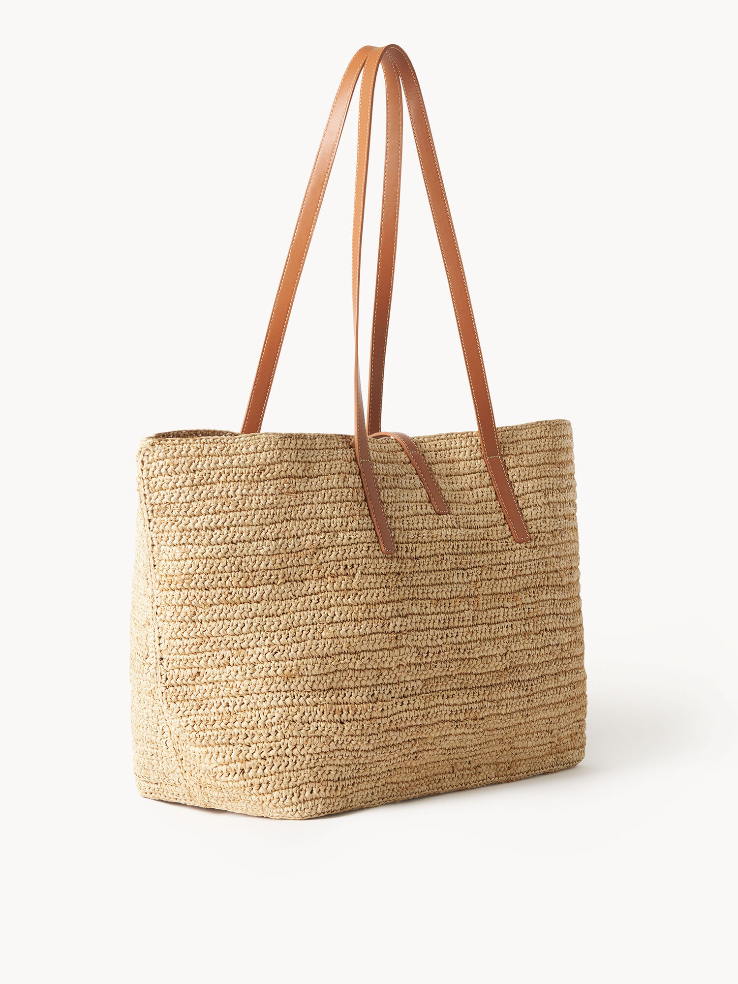 By Malene Birger Palla Straw Tote Väskor Ljus | SE_BB16489