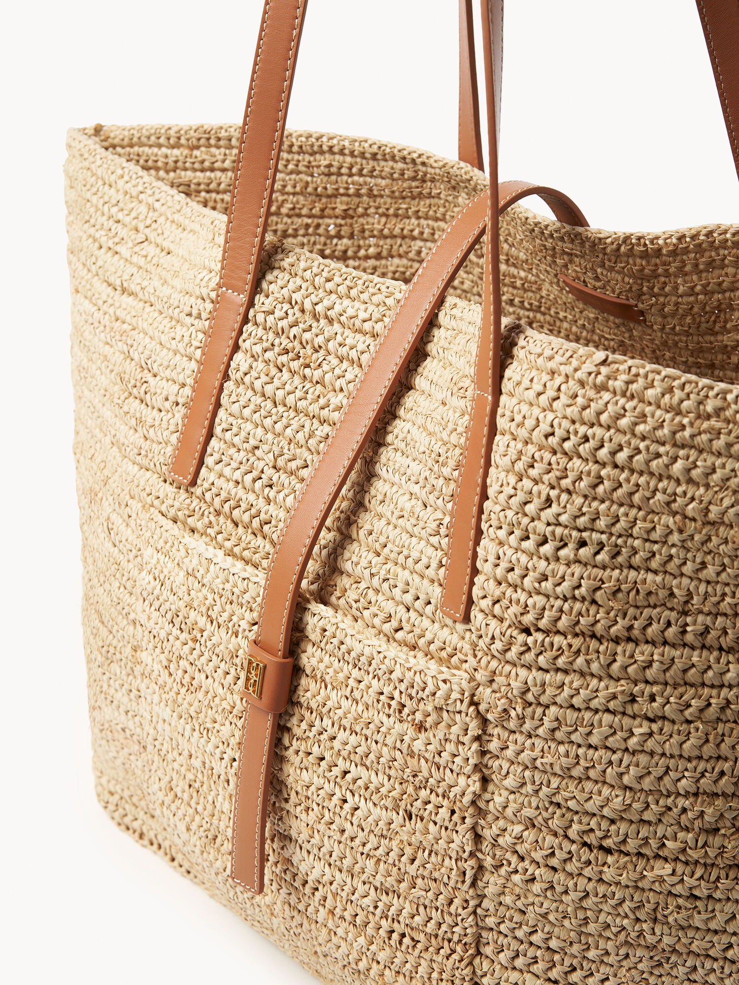 By Malene Birger Palla Straw Tote Väskor Ljus | SE_BB16489