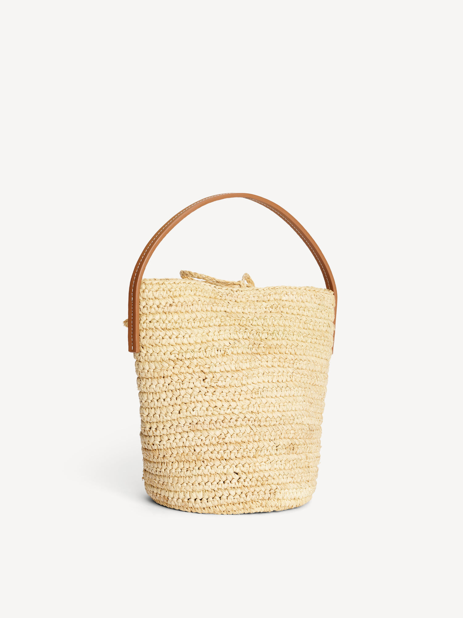 By Malene Birger Pammas Straw Handbag Väskor Ljus | SE_BB54839