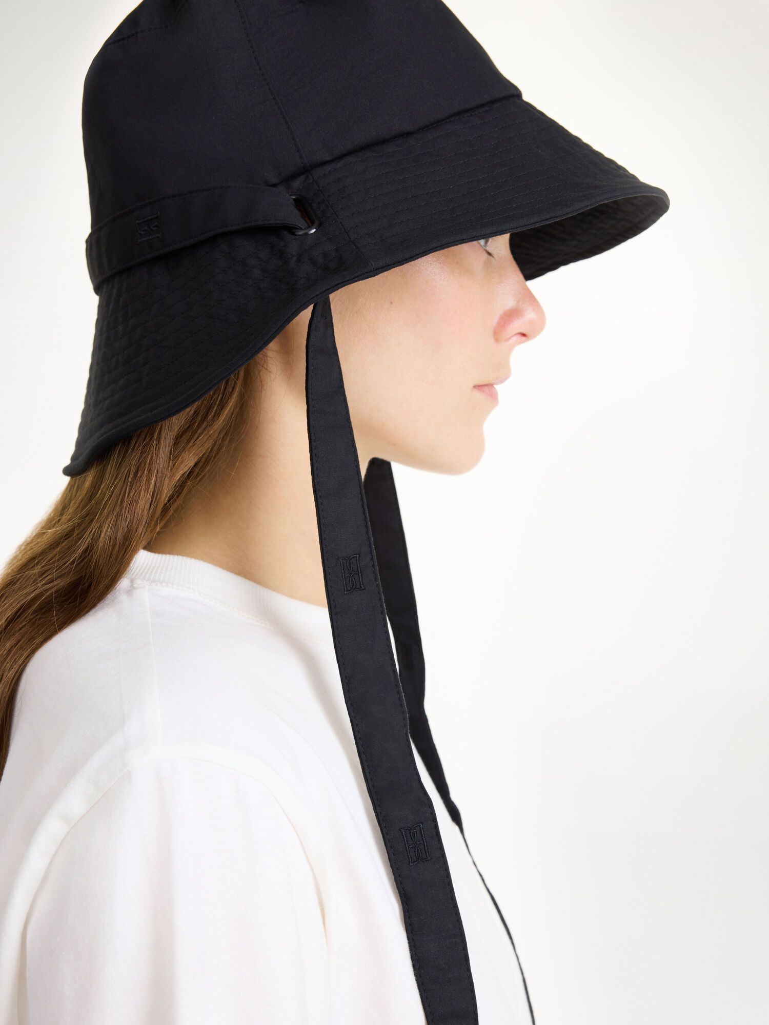 By Malene Birger Piova Cotton Hat Andra Tillbehör Svarta | SE_BB28359