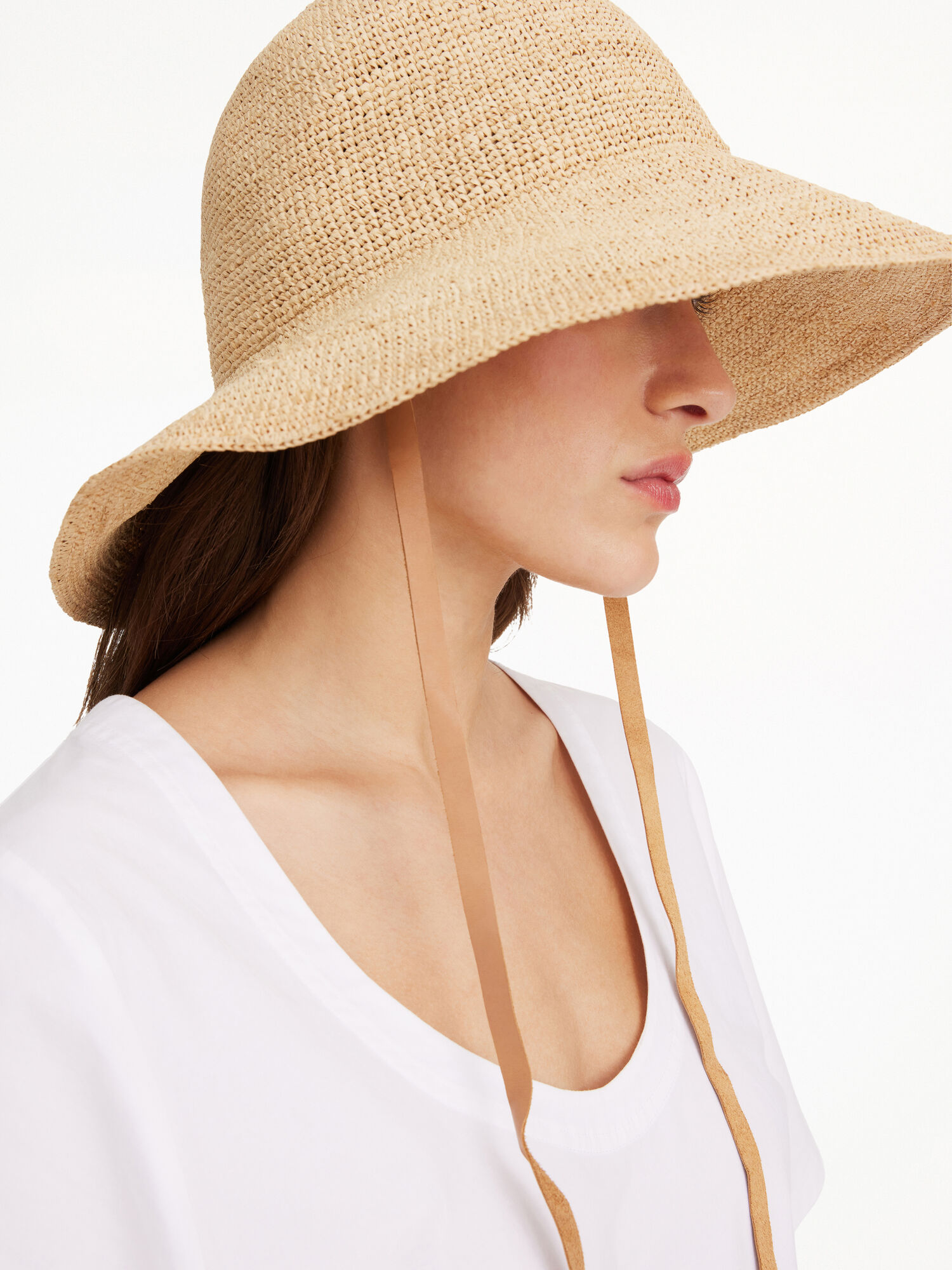 By Malene Birger Rafiah Straw Hat Andra Tillbehör Ljus | SE_BB29047