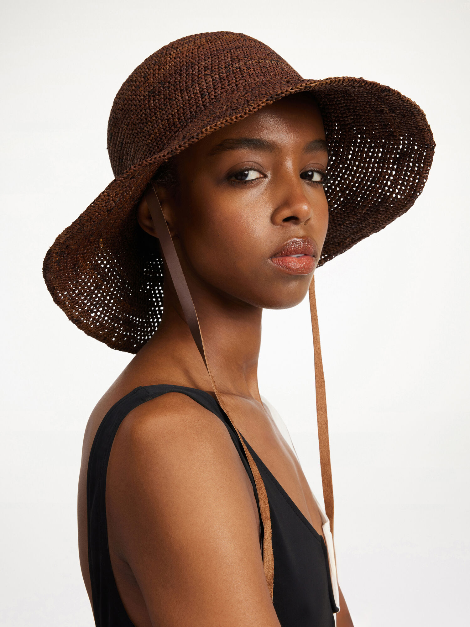 By Malene Birger Rafiah Straw Hat Andra Tillbehör Bison | SE_BB31615