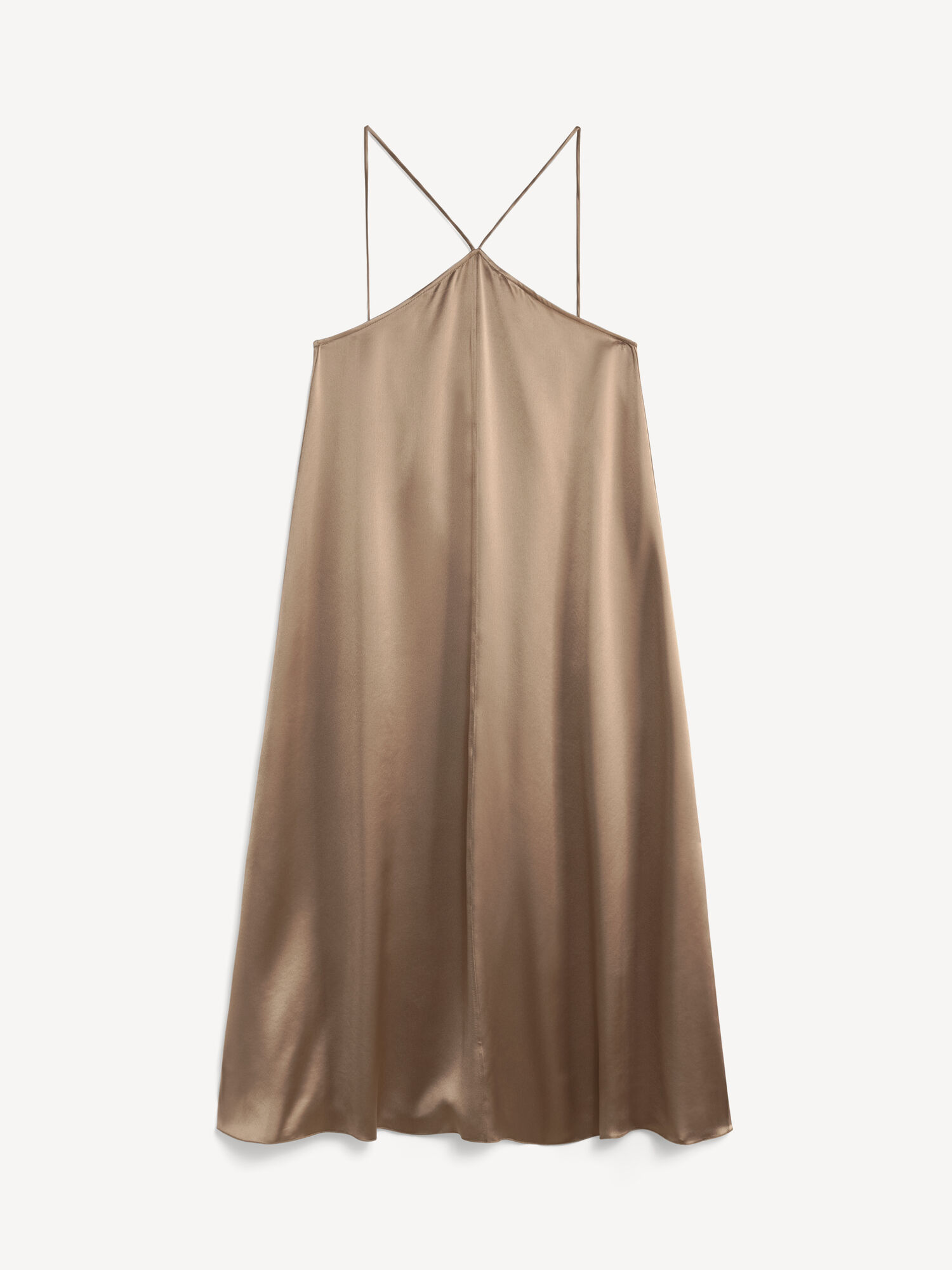 By Malene Birger Reganne Maxi Klänning Shitake | SE_BB46886