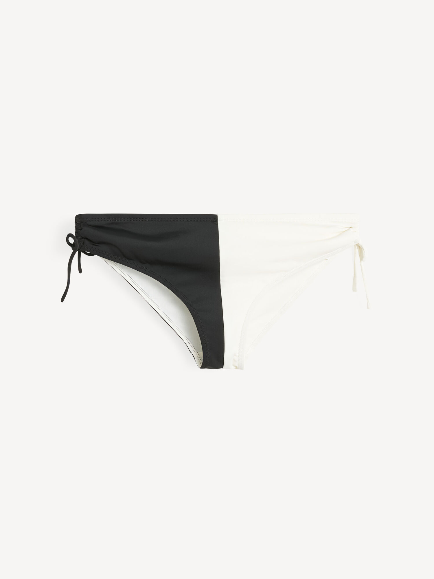 By Malene Birger Seabay Low Bikini Bottoms Badkläder Randig Svarta Vita | SE_BB77610