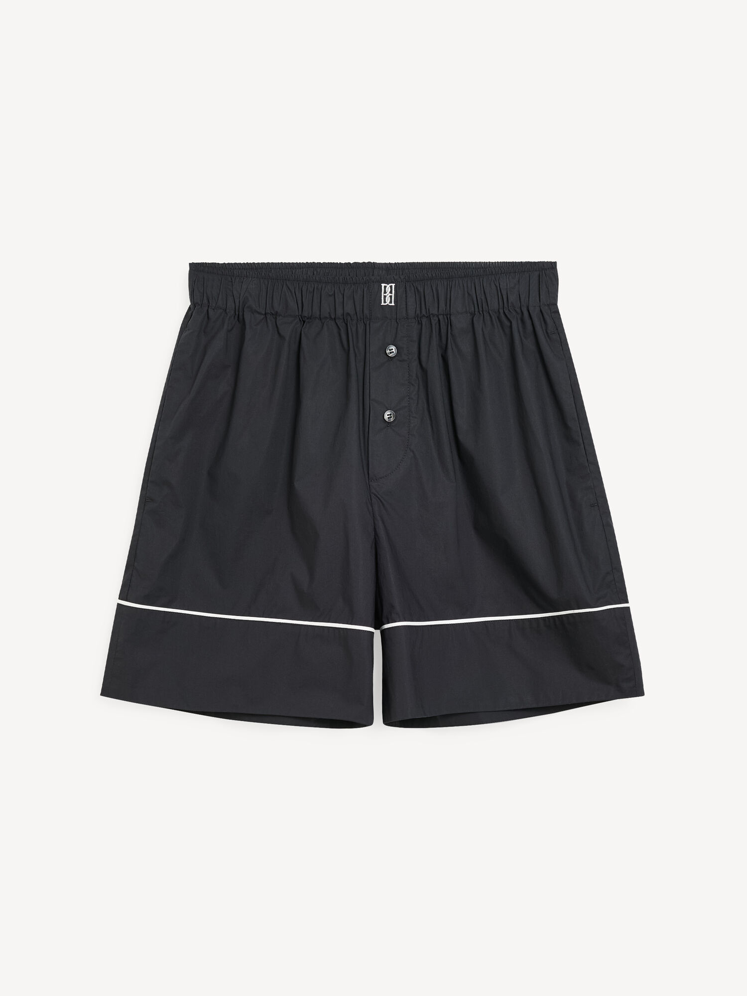 By Malene Birger Siara Organic Cotton Shorts Svarta | SE_BB68169