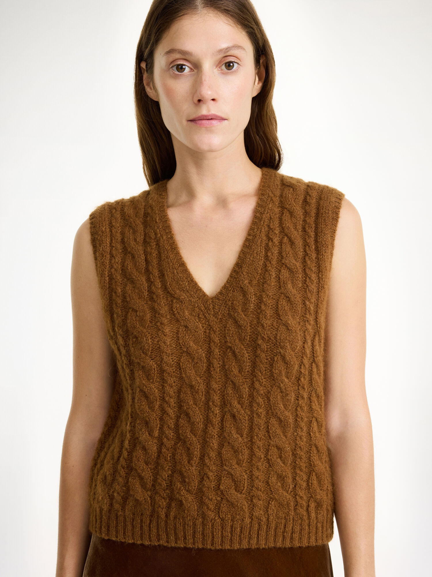 By Malene Birger Simea Vest Stickat Bison | SE_BB20022