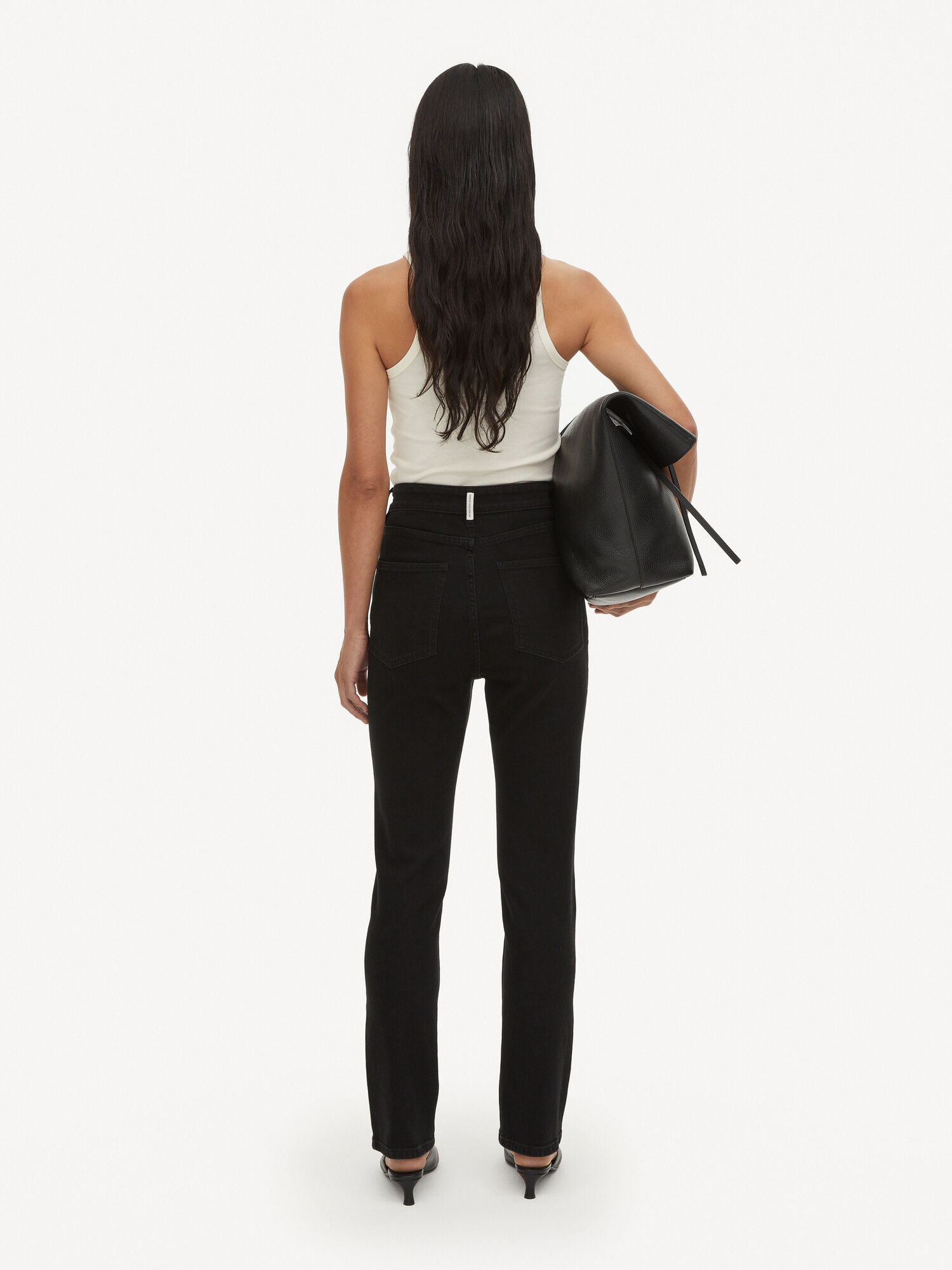 By Malene Birger Stellen Jeans Svarta | SE_BB93230