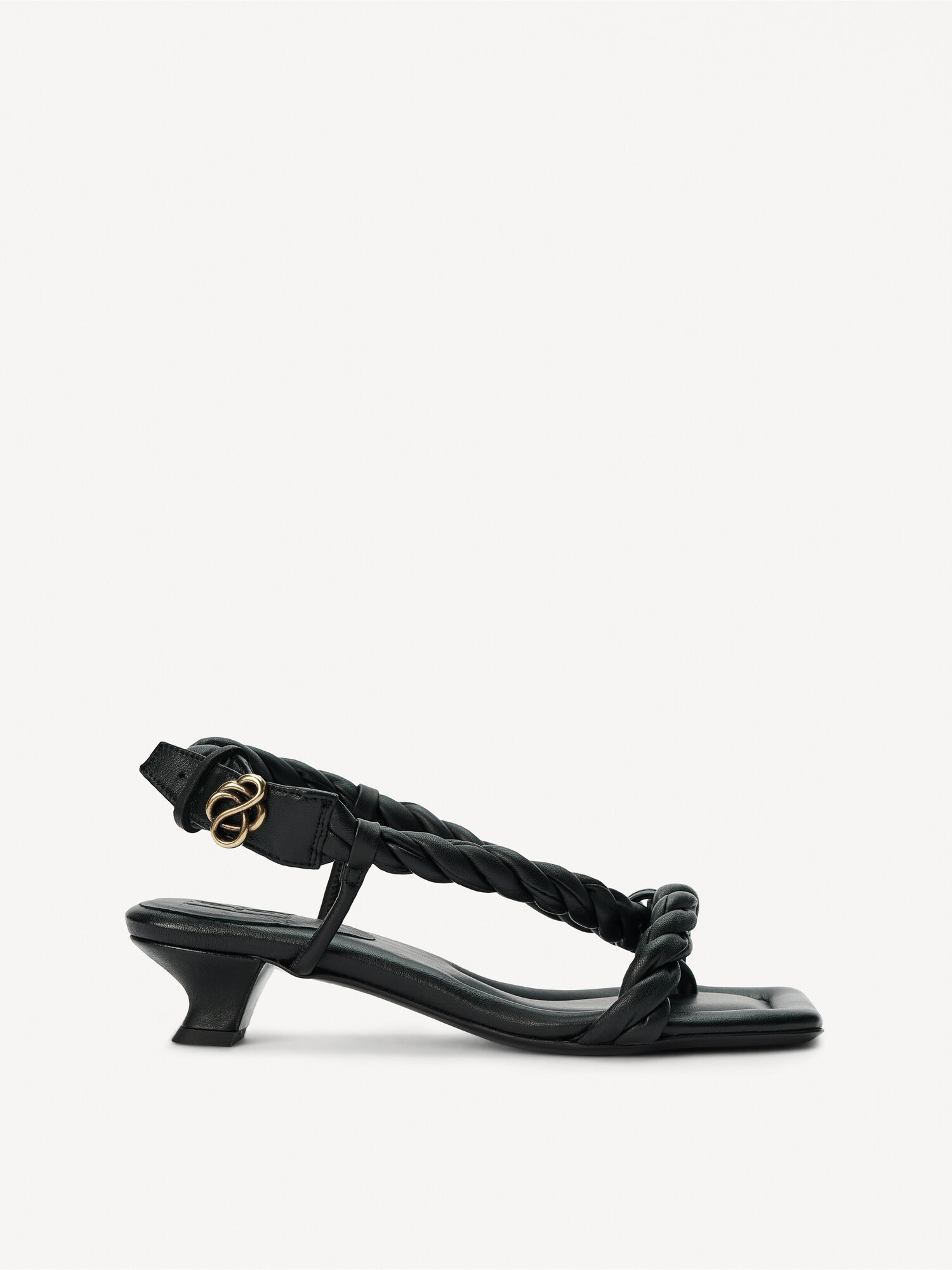 By Malene Birger Temona Leather Sandals Skor Svarta | SE_BB49069