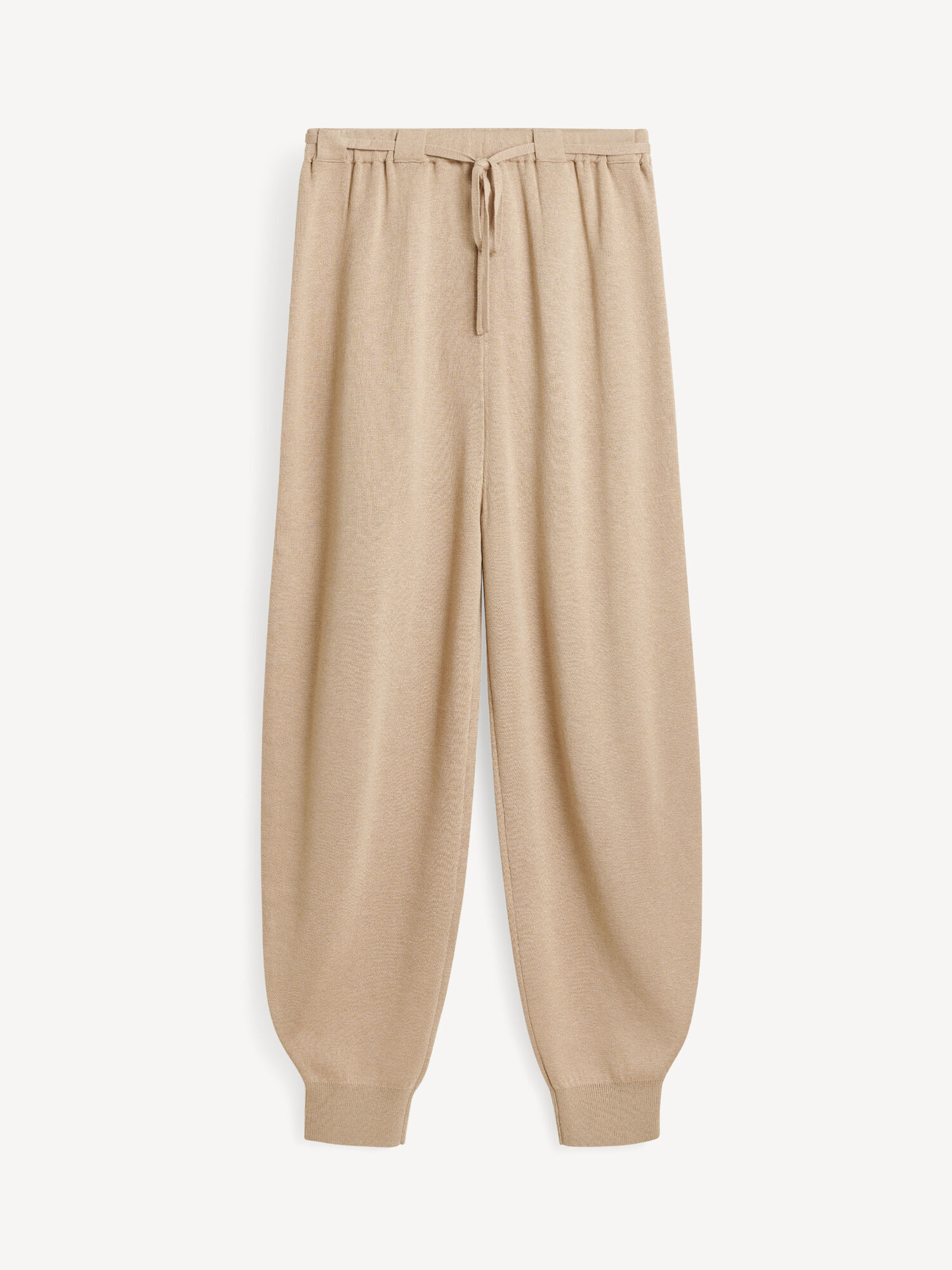 By Malene Birger Tevana High-waisted Trousers Stickat Nomad | SE_BB98565