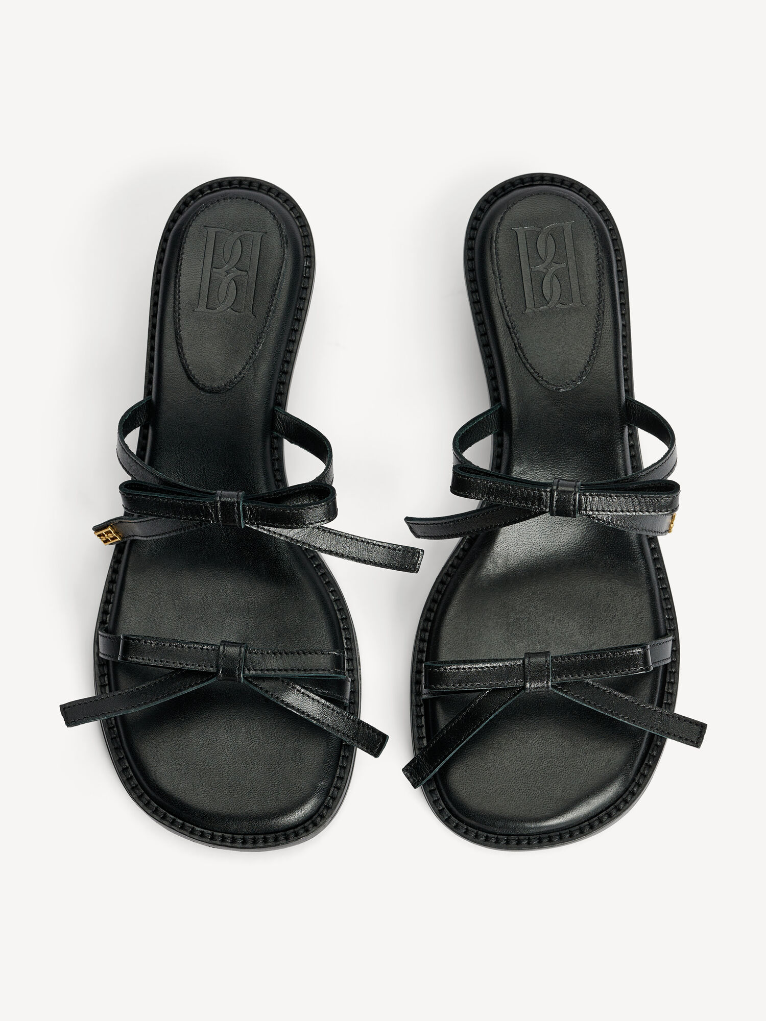 By Malene Birger Tianno Leather Sandals Skor Svarta | SE_BB40051